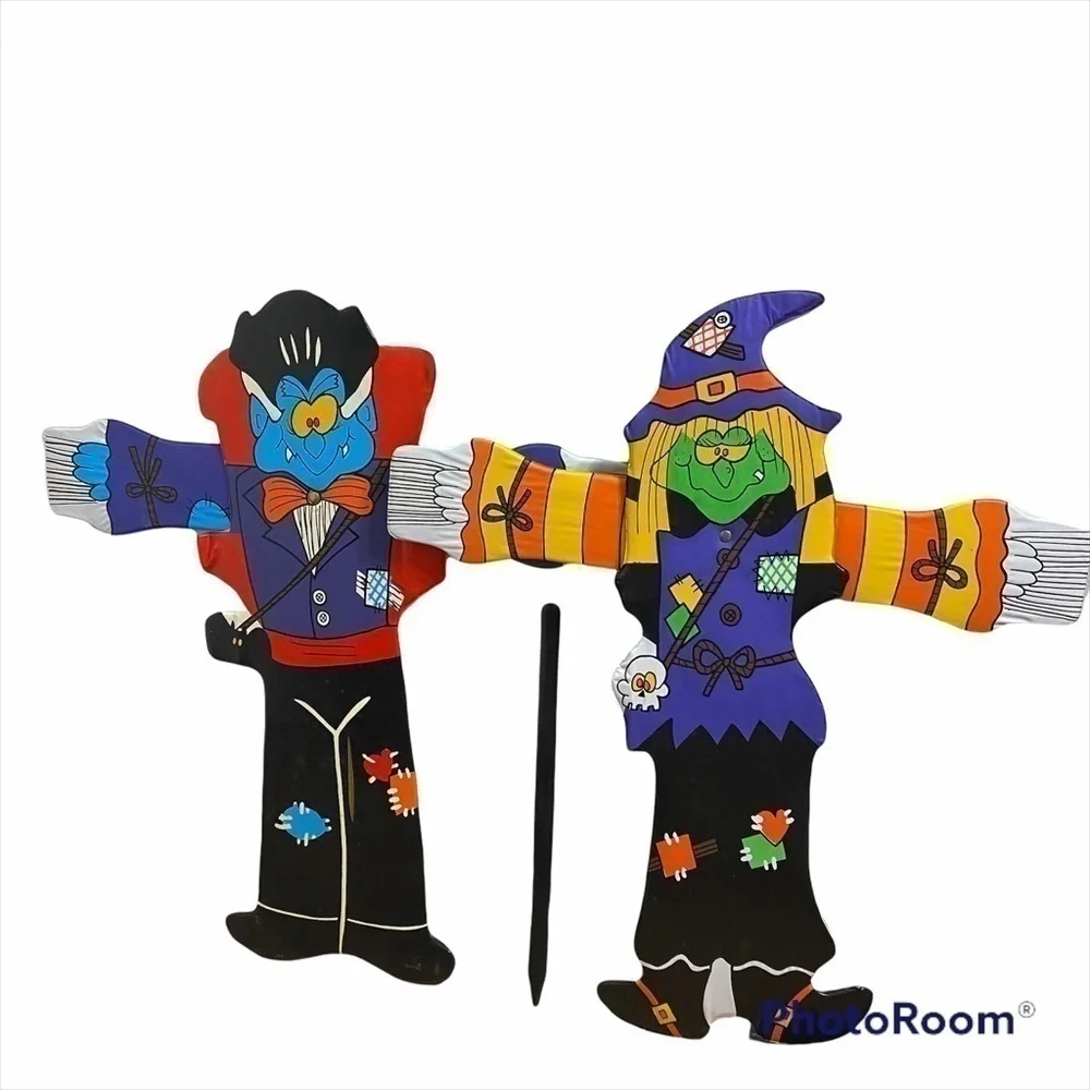 Vintage Spinning Arms Decoration Vampire Witch